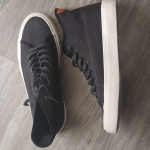 Frye Size 11.5 Shoes / Black, White, Brown